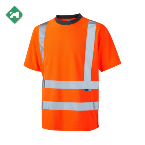HV0070_EcoViz Polyester T-Shirt_Orange